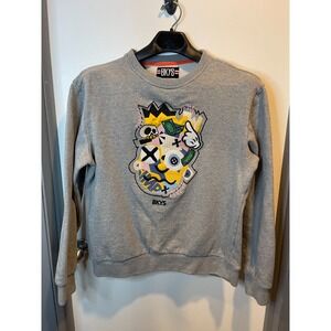 BKYS Mens Gray‎ Sweatshirt Size L